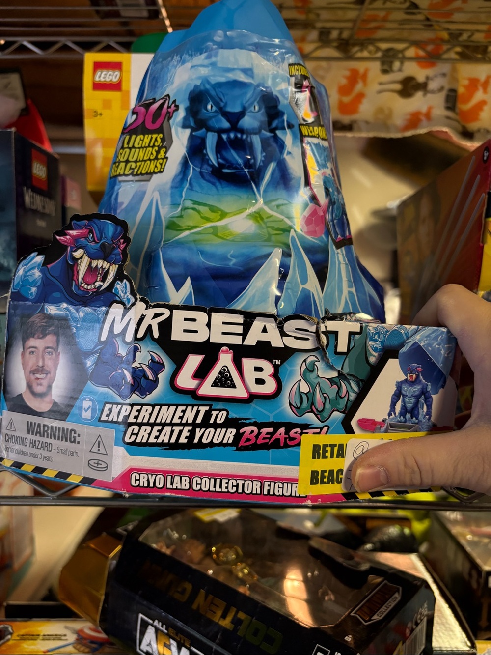 Nwt MrBeast Lab Cryo Lab may have slight box damage or stickers
